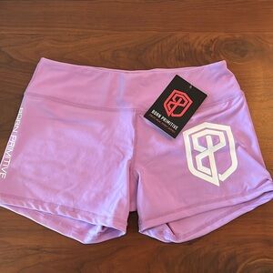 born primitive women’s booty shorts 3in size M lilac